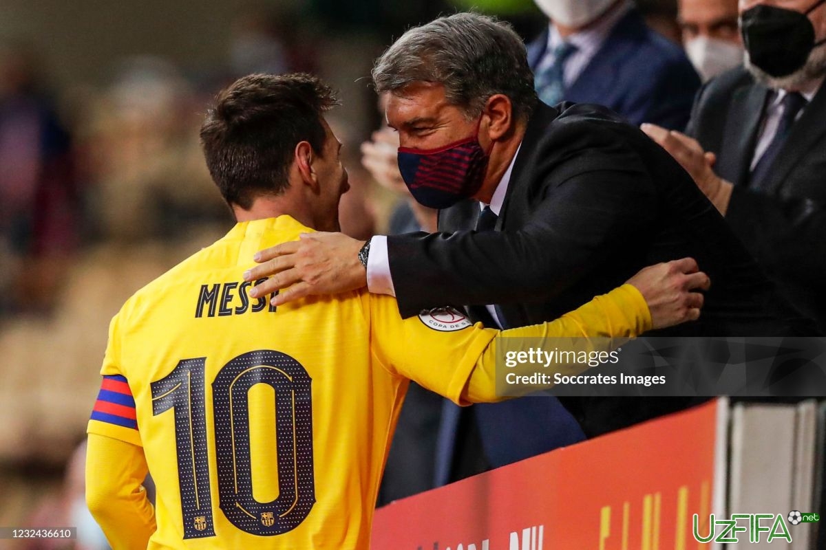 "Barselona" prezidenti Messining qaytishi haqida fikr bildirdi - uzfifa.net.