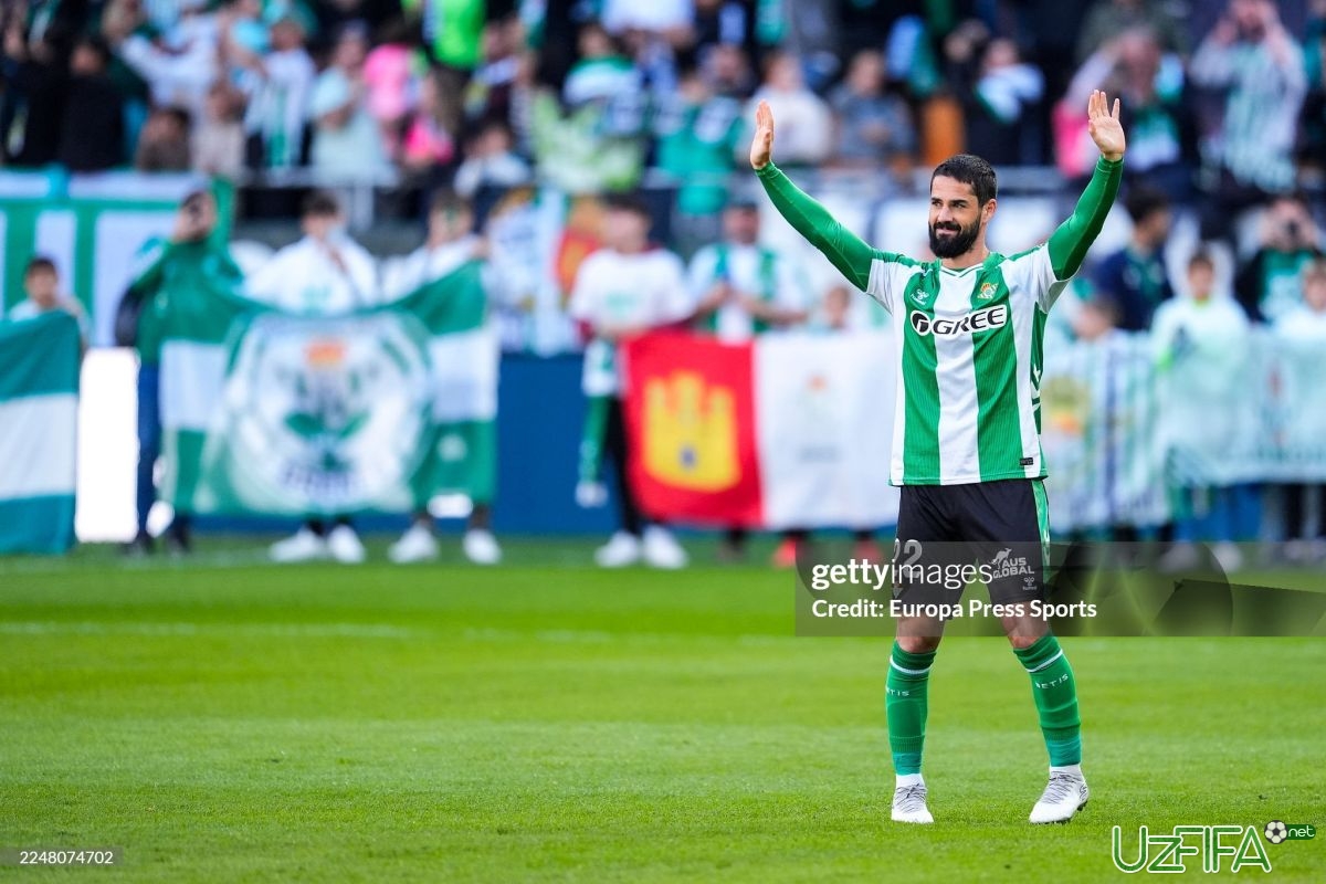 Isko "Betis" bilan yangi uzoq muddatli shartnoma imzoladi - uzfifa.net.