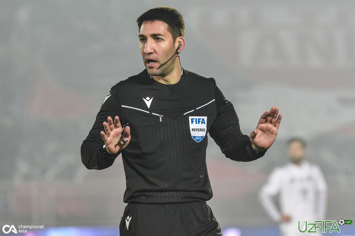 Norsafarov Iroq jamoasi o'yinini boshqaradi - uzfifa.net.