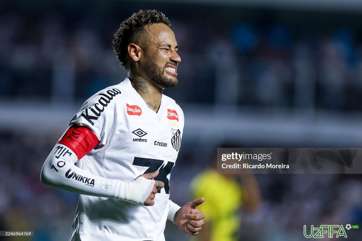 Neymar yana jarohat oldi va bu yil boshqa maydonga tushmaydi - uzfifa.net.