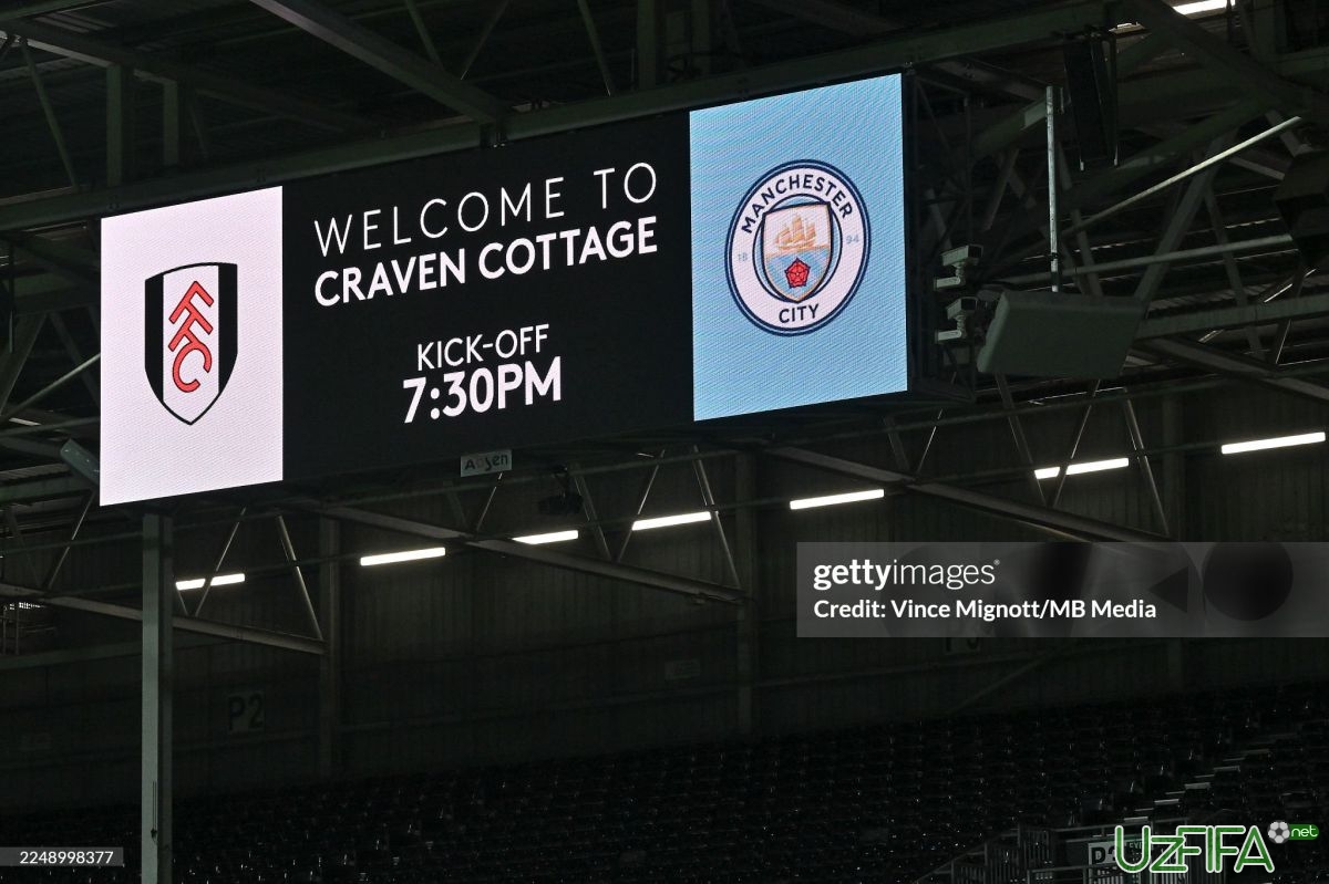                           APL. "Fulxem" – "Manchester Siti". Husanov yana zaxirada		- uzfifa.net.