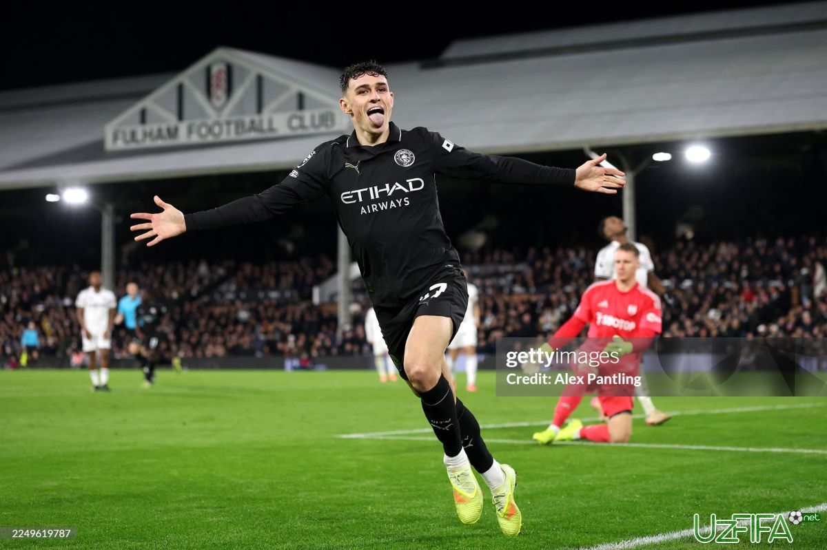               Video&nbsp;            APL. "Manchester Siti" "Fulxem"ga qarshi dramatik o'yinda qiyin g'alabani qo'lga kiritdi. Husanov o'ynamadi		- uzfifa.net.