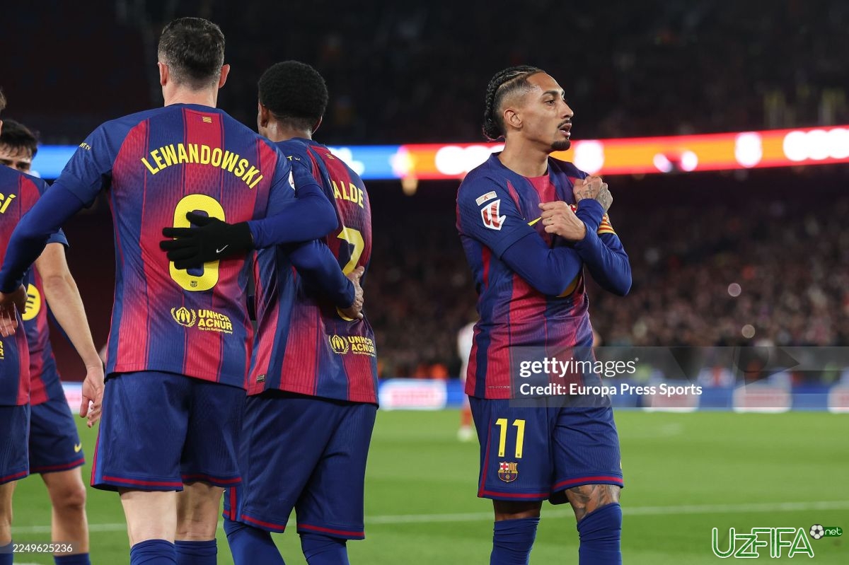 Video La Liga. "Barselona" muhim uchrashuvda "Atletiko"ni mag'lubiyatga uchratdi - uzfifa.net.