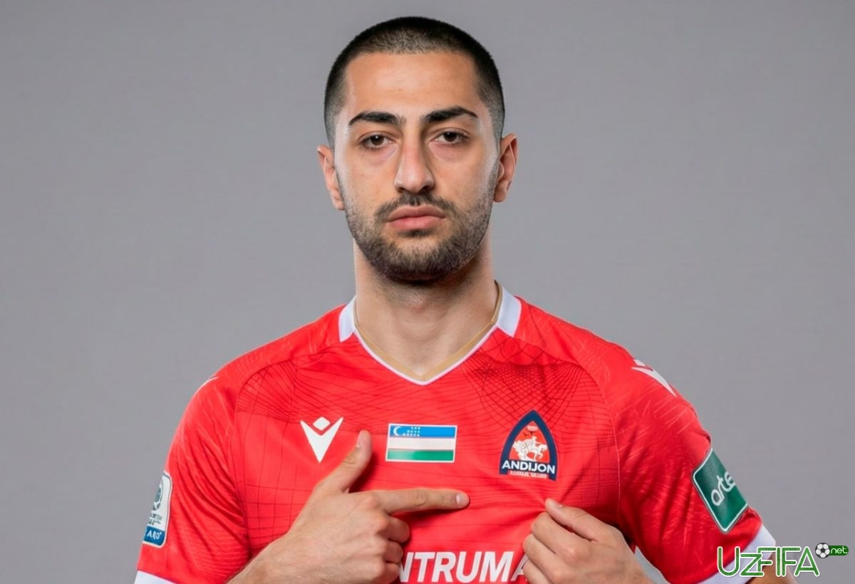                           ​Rasman: "Andijon" gruziyalik futbolchi transferini elon qildi		- uzfifa.net.