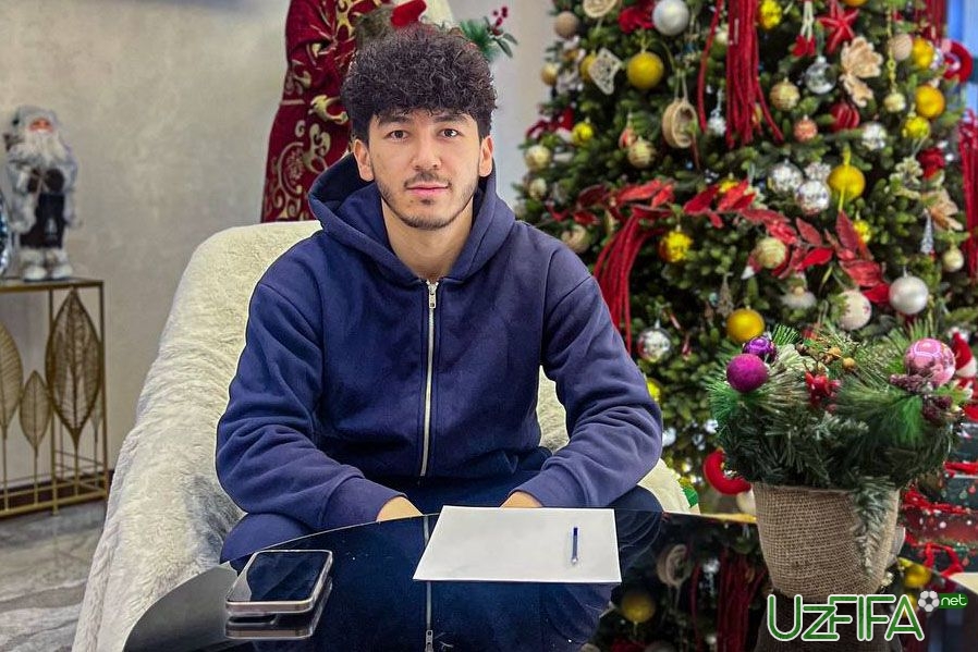                           Rasman: Muhammadaziz Ibrohimov - "Qizilqum" futbolchisi!		- uzfifa.net.