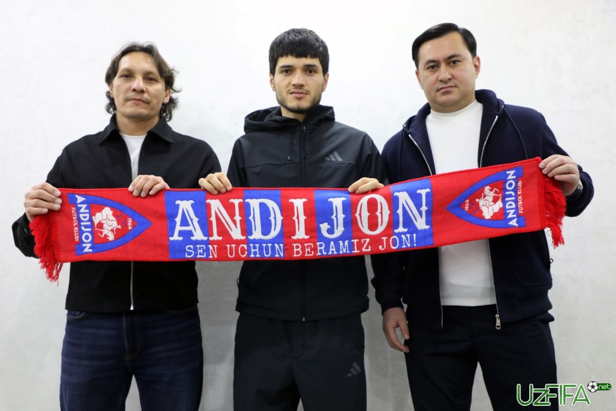                           "Andijon" Abdumannopov bilan shartnomani uzaytirdi		- uzfifa.net.