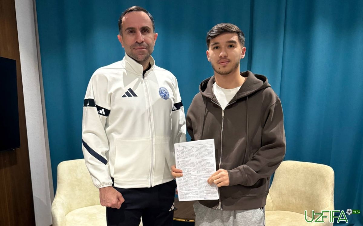                           Rasman: "Navbahor" Usmonov transferini elon qildi		- uzfifa.net.