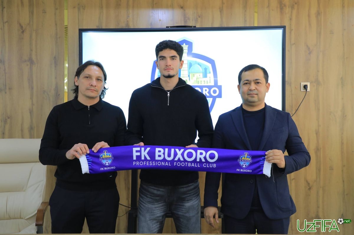                           Rasman: Sherzod Esanov "Buxoro" futbolchisiga aylandi		- uzfifa.net.