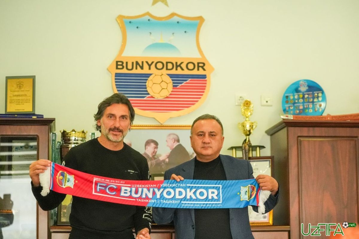                           “Bunyodkor” murabbiylar shtabiga italiyalik mutaxassis qo'shildi		- uzfifa.net.