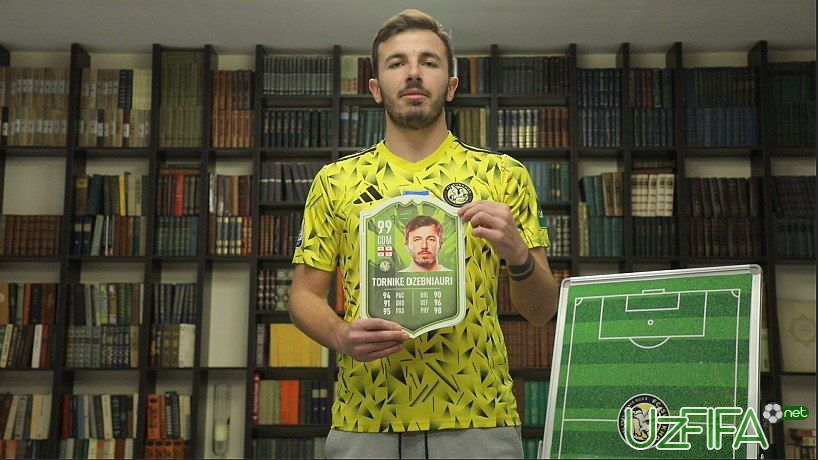                           Rasman: Tornike Dzebniauri - "Surxon" futbolchisi		- uzfifa.net.