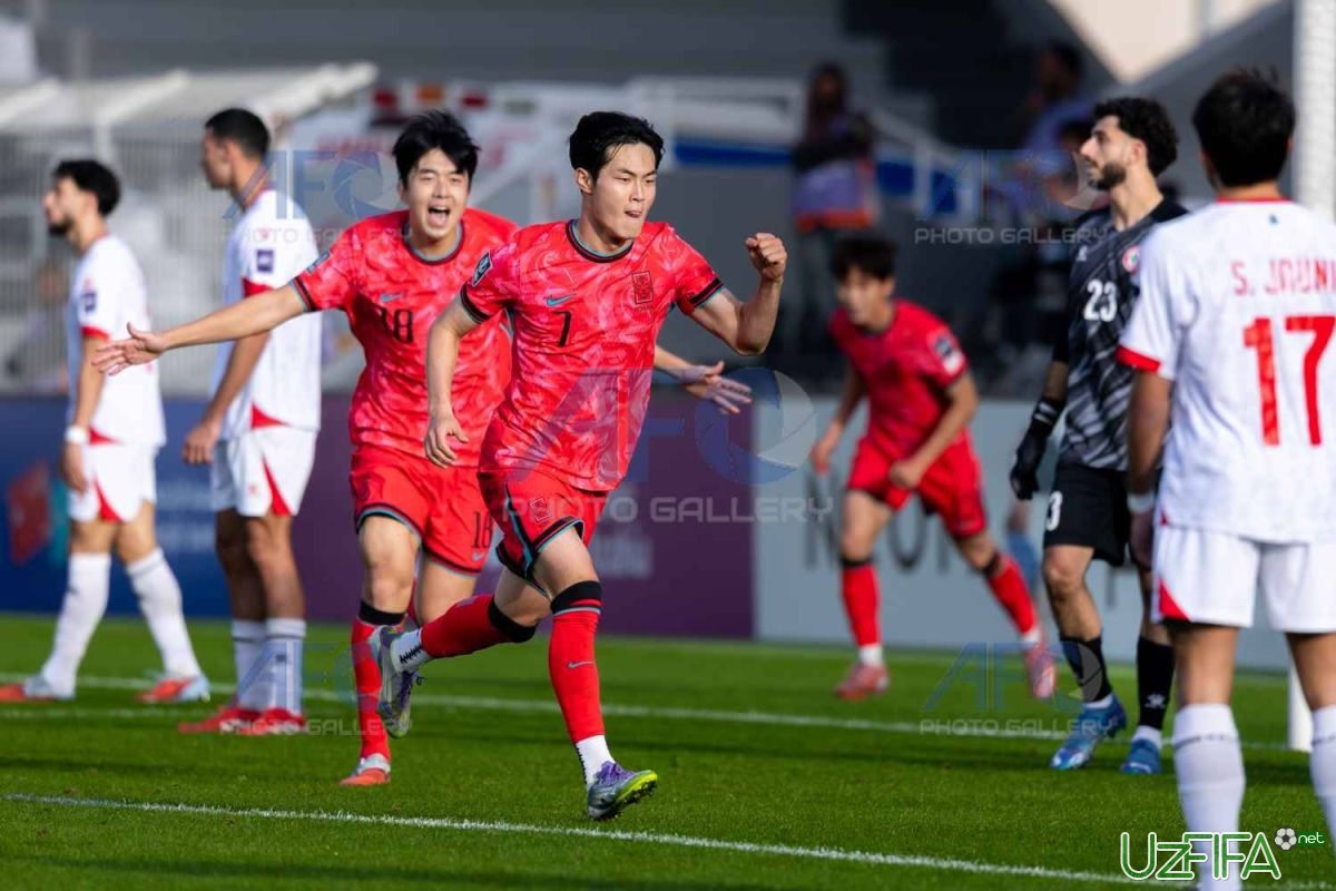                           U-23 Osiyo Kubogi. Guruhdoshimiz Janubiy Koreya Livanga imkoniyat qoldirmadi 		- uzfifa.net.