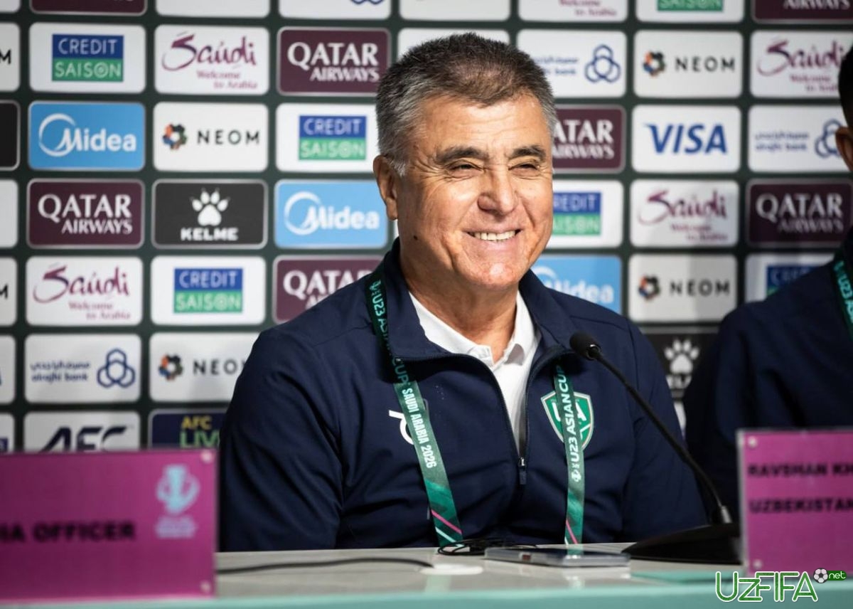                           Ravshan Haydarov: "Futbolchilarimiz jangovar holatda"		- uzfifa.net.
