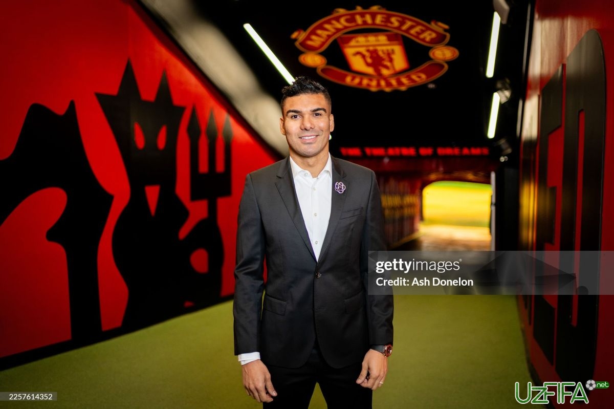 "Manchester Yunayted" Kazemironing ketishini malum qildi - uzfifa.net.