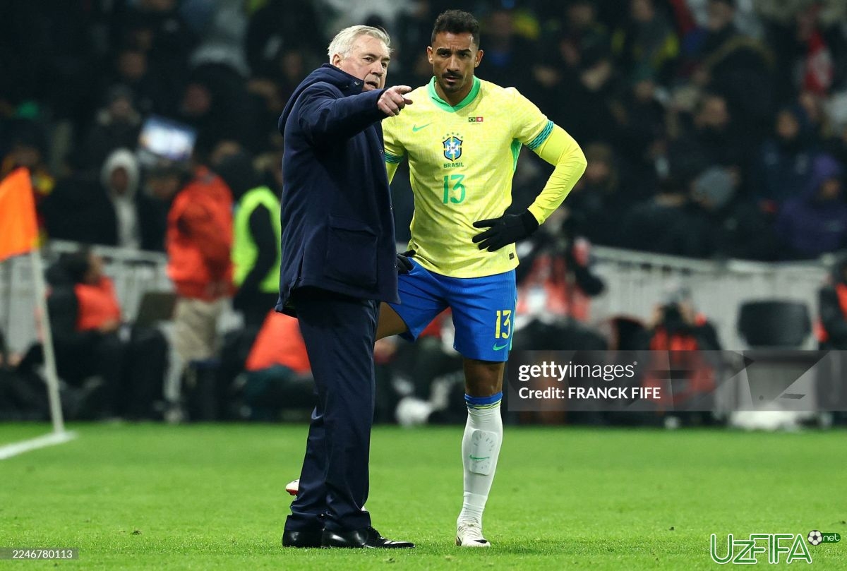 Karlo Anchelotti Braziliya terma jamoasi bilan 2030 yilgacha shartnomasini uzaytiradi - uzfifa.net.