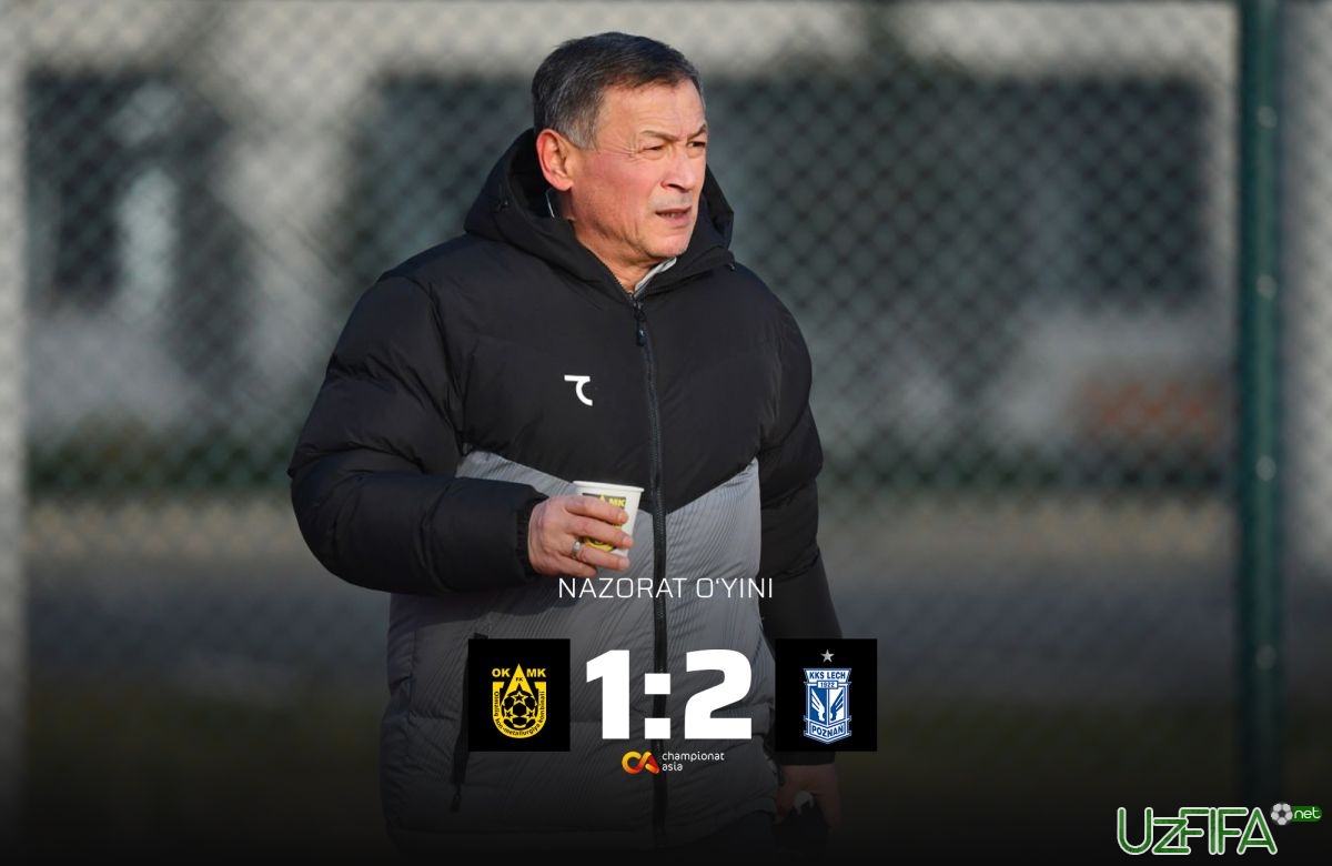                           OKMK Polsha grandiga qarshi: O'ktamovning goli kamlik qildi		- uzfifa.net.