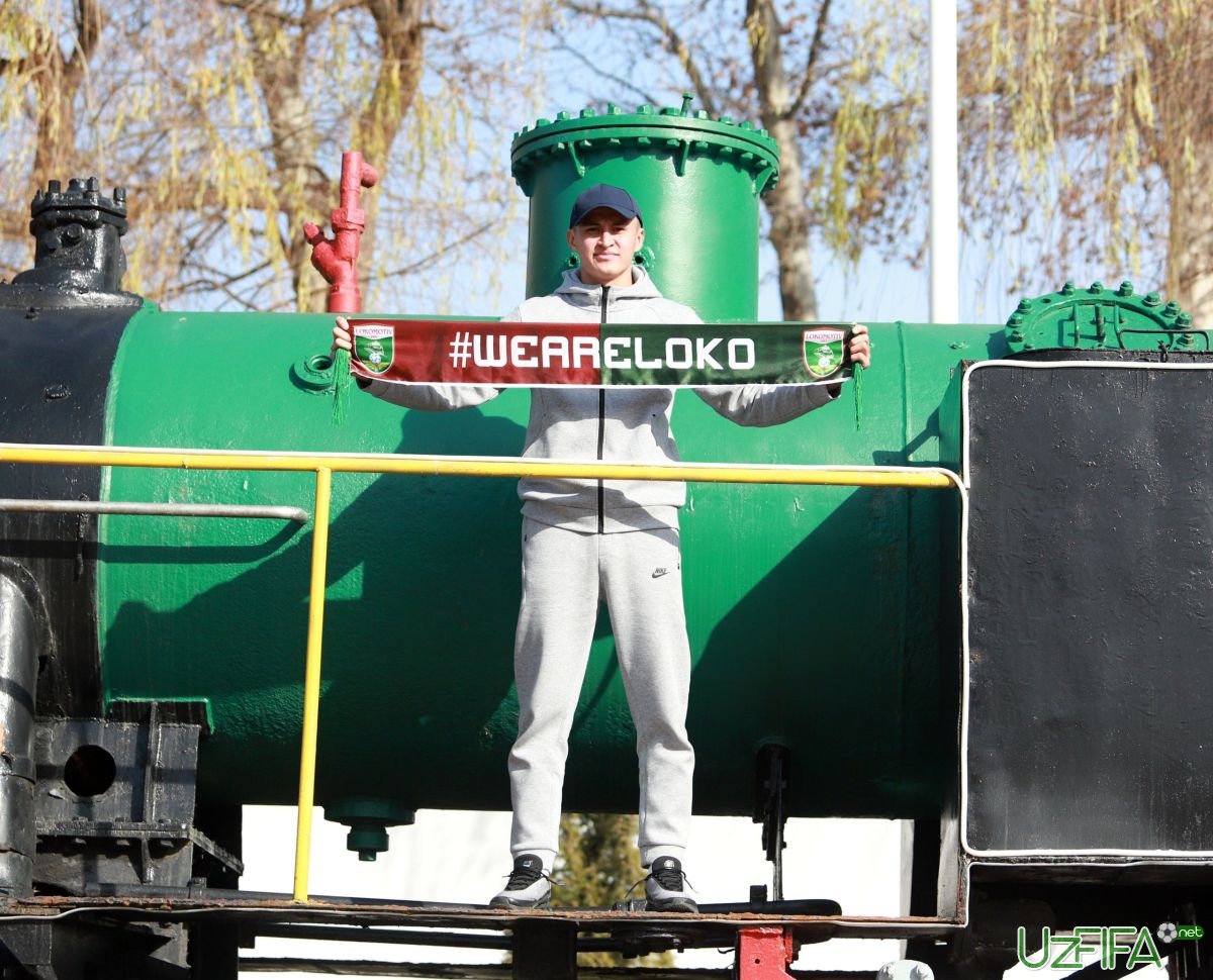                           Rasman: Nurlan Ibraimov - "Lokomotiv" futbolchisi		- uzfifa.net.