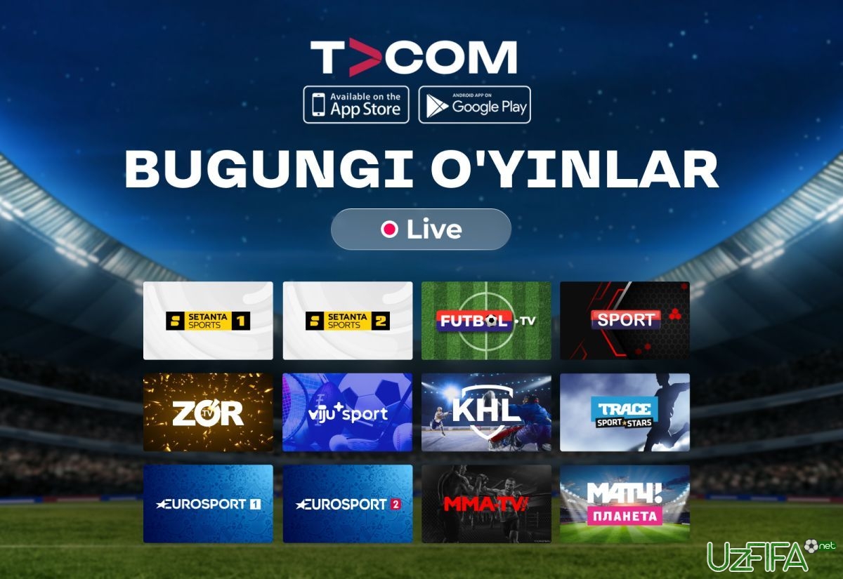                           Bugungi o'yinlar: ELda oxirgi tur va boshqalar		- uzfifa.net.