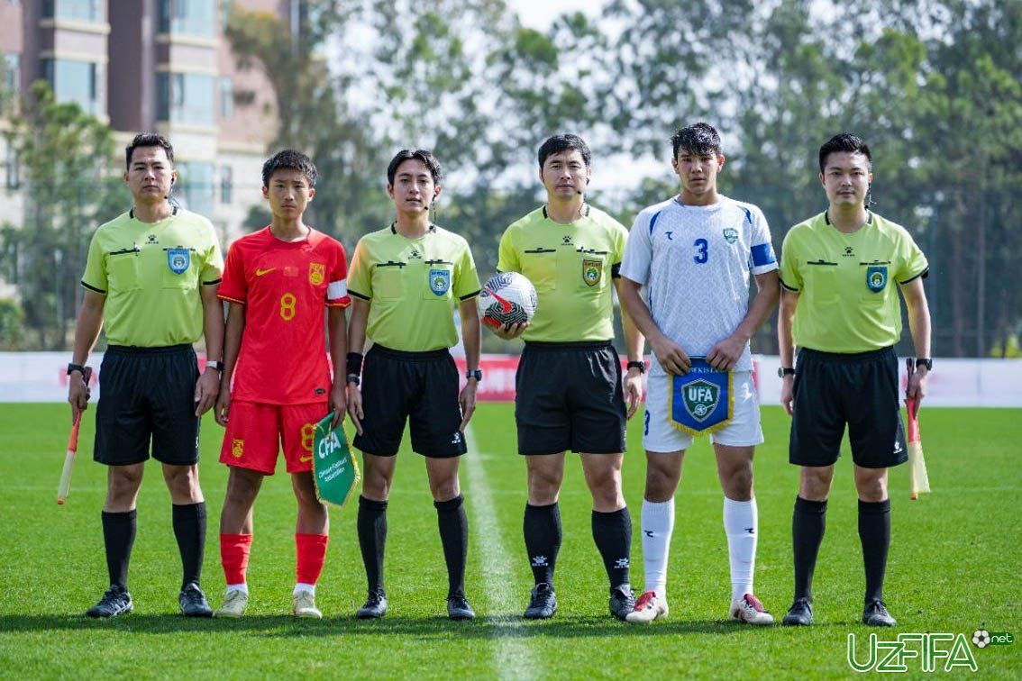                          O'zbekiston U-16 terma jamoasi Xitoyga yutqazdi		- uzfifa.net.