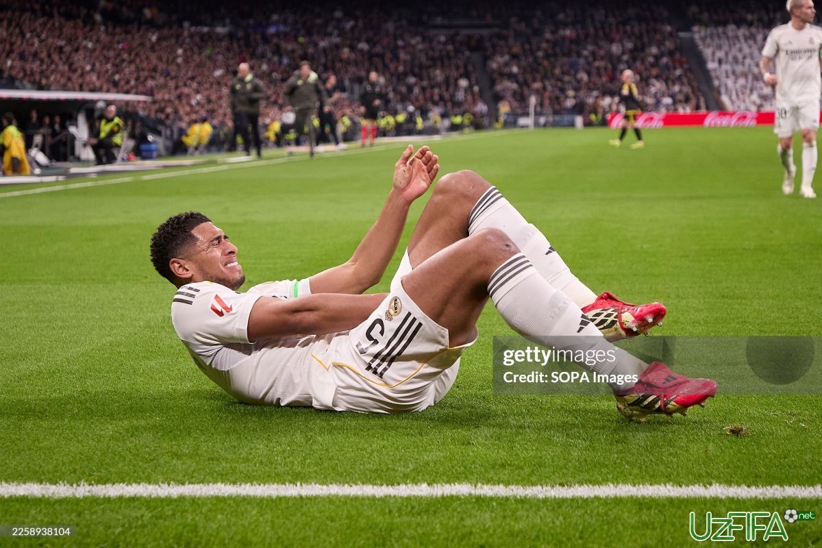                           Bellingem son jarohati tufayli ikki oygacha maydonga tusha olmasligi mumkin		- uzfifa.net.