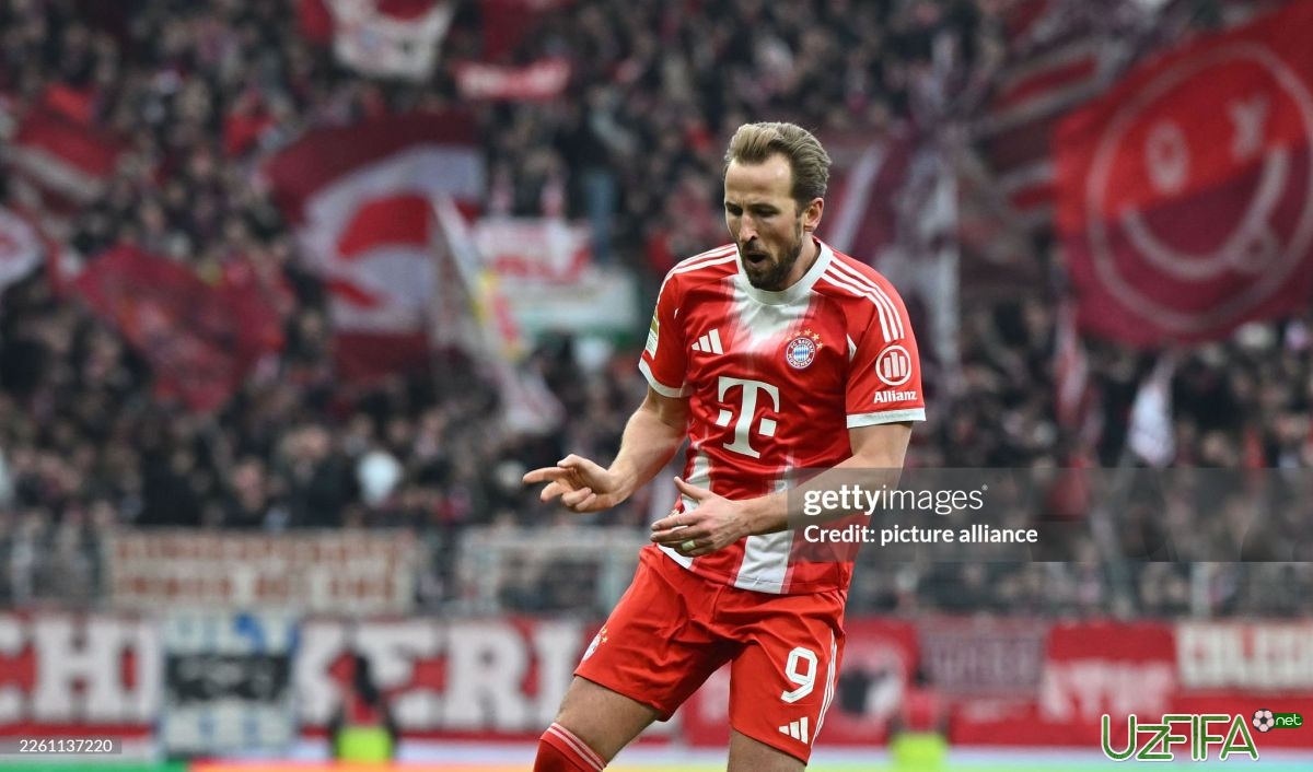 Xarri Keyn faoliyatidagi yubiley golini urdi - uzfifa.net.