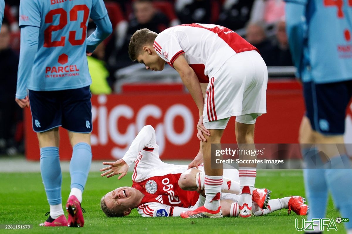                           "Ayaks" Zinchenkoning jarohati bo'yicha bayonot berdi		- uzfifa.net.