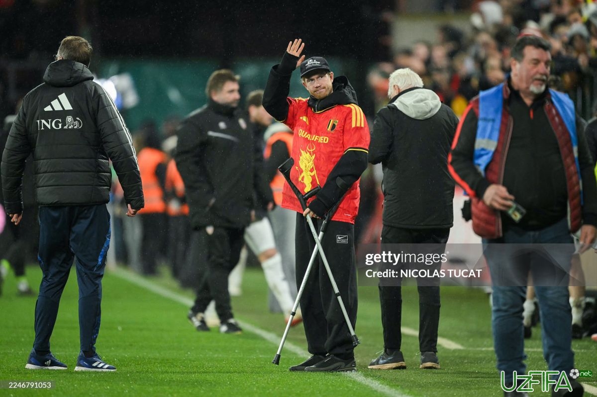                           Kevin De Bryuynening ehtimoliy qaytish sanasi aytildi		- uzfifa.net.