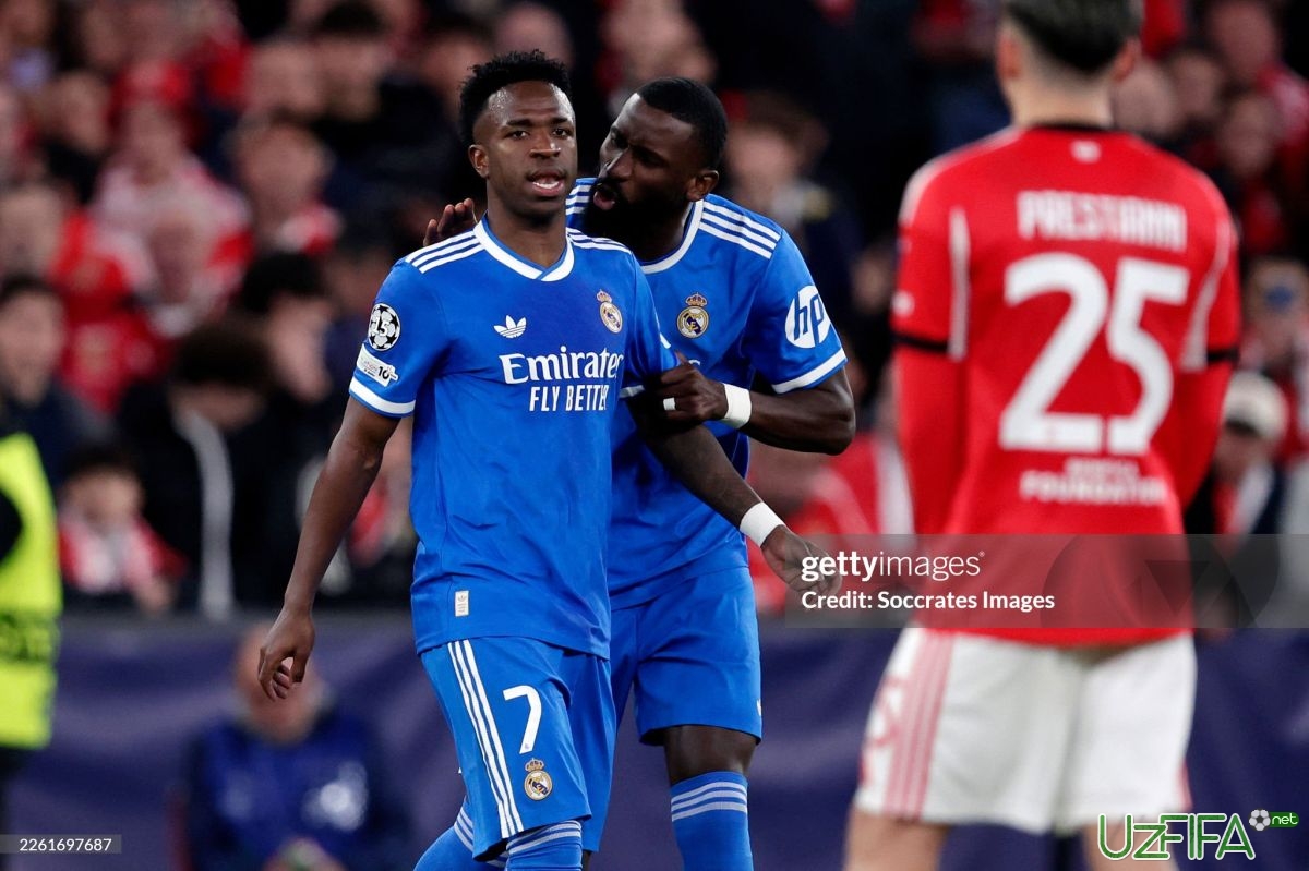 Vinisius kechagi voqelardan so'ng bayonet bilan chiqdi - uzfifa.net.