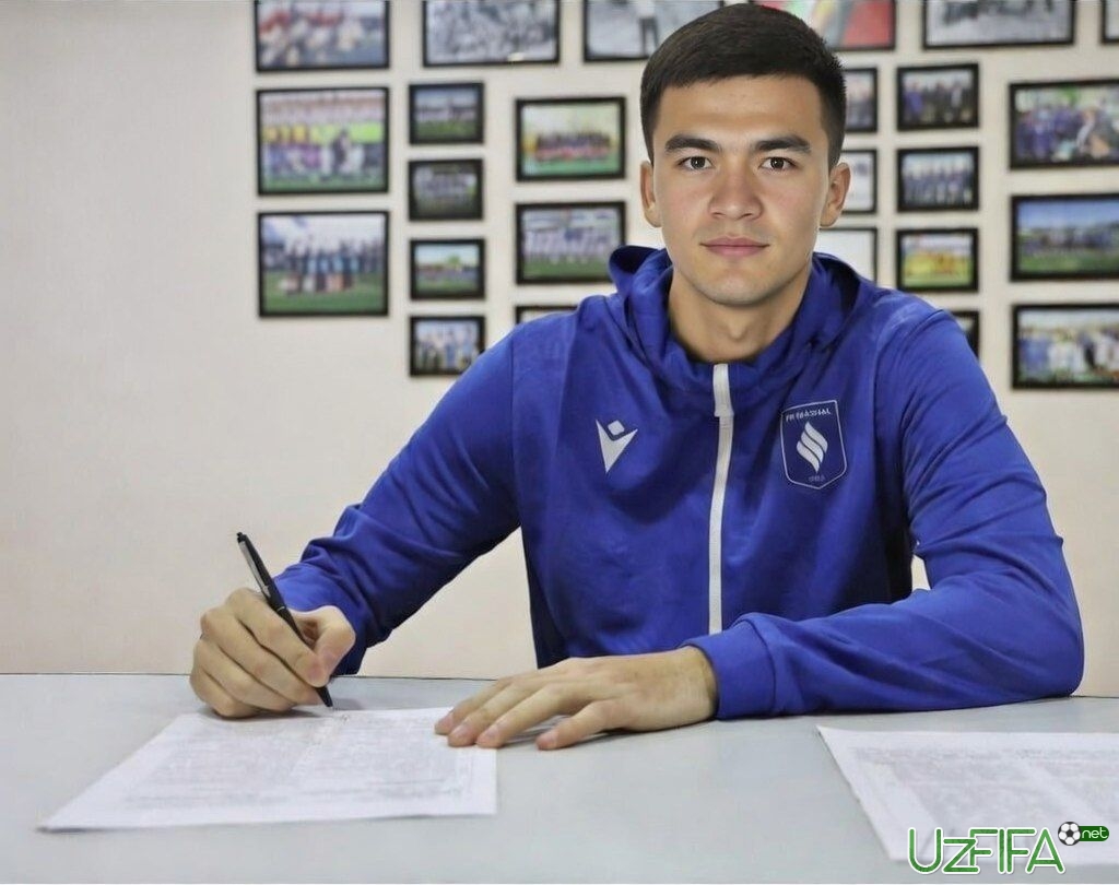 Rasman: Izzatillo Abdulhaqov - "Mashal" futbolchisi - uzfifa.net.