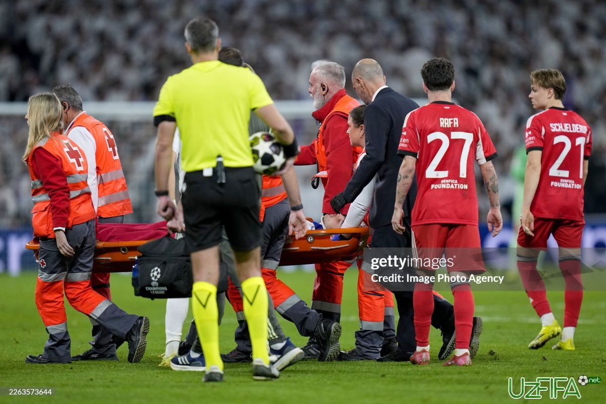 Asensioning jarohati haqida malum berildi - uzfifa.net.