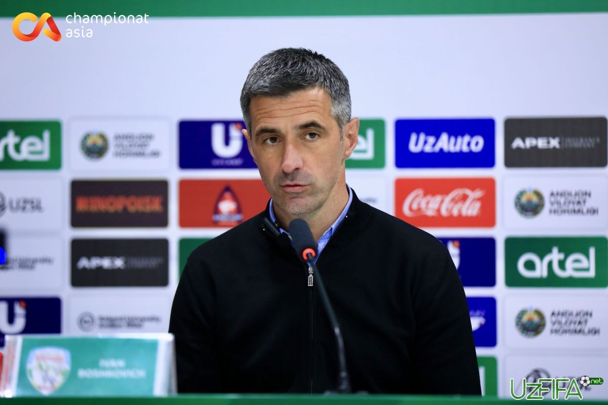                           Ivan Boshkovich: "Tablodagi hisob hammasini aytib turibdi"		- uzfifa.net.