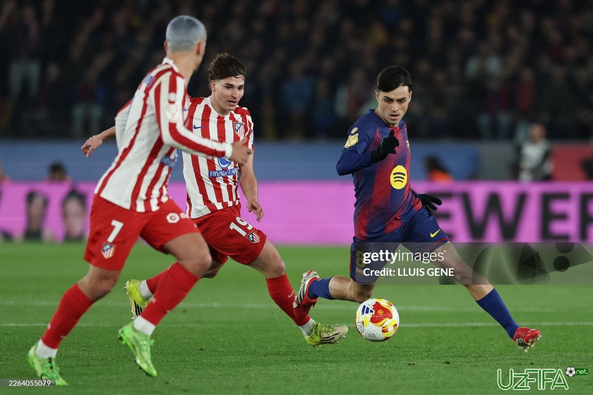               Live&nbsp;            Ispaniya kubogi. "Barselona" - "Atletiko" 1:0 (matnli translyaciya)		- uzfifa.net.