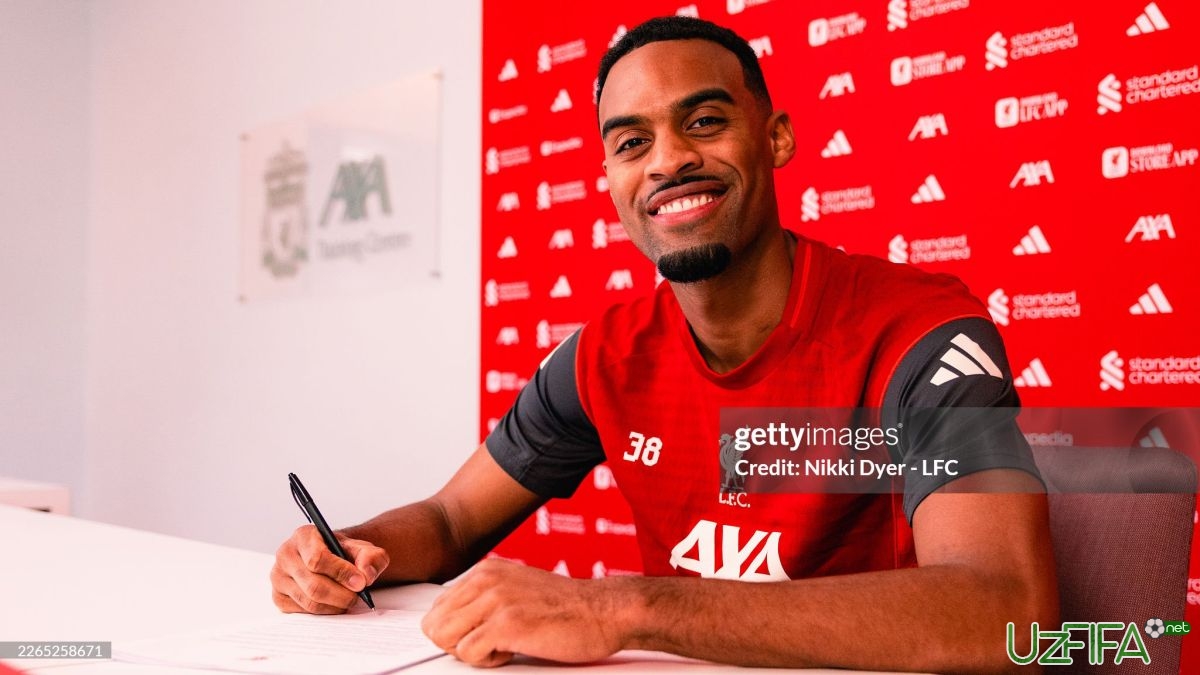                           "Liverpul” Gravenberx bilan shartnomani 2032 yilgacha uzaytirdi		- uzfifa.net.