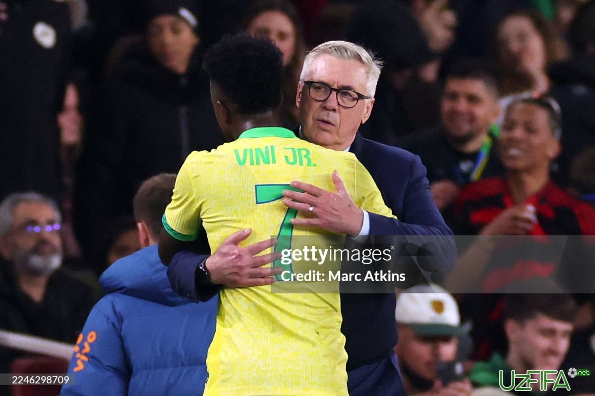                           Anchelotti: "Vini - kamtar, quvnoq va haqiqiy iqtidor"		- uzfifa.net.